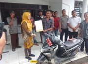 Inspektorat Tanjungbalai Terima Penyerahan Kendaraan Diduga Alat Transportasi Penyetrum