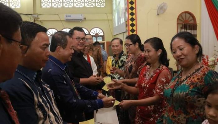 Plt. Wali Kota Gunungsitoli Hadiri Nataru PD Amal  Kepulauan Nias.