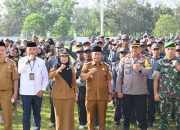 Walikota Tanjungbalai Bertindak sebagai Pembina Apel Kesiapan Linmas Pengamanan Pemilu 2024