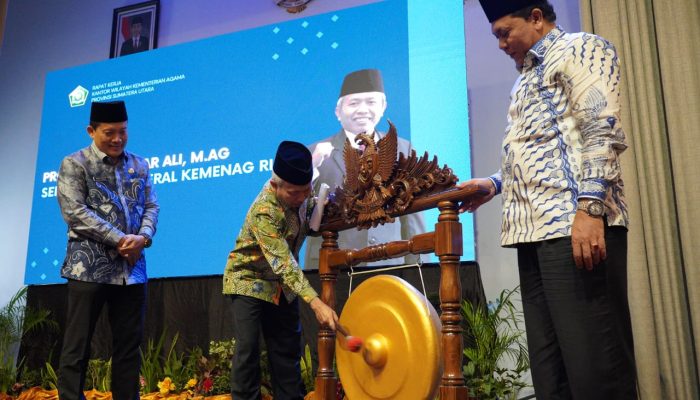 Raker Kantor Wilayah Kementrian Agama Berjalan dengan Baik
