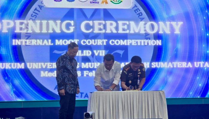 Bentuk Kepedulian Terhadap Pendidikan, Kejari Medan Laksanakan  MoA Dengan Fakultas Hukum UMSU