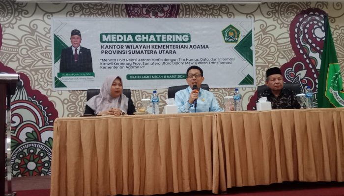 Silaturrahmi dengan Wartawan, Ini Imbauan Kemenag Sumut sambut Ramadan