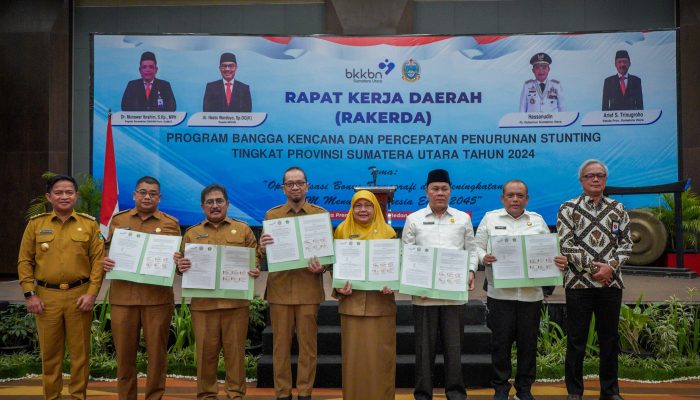 Kakanwil Kemenagsu : Pengoptimalisasian Bonus Demografi Guna Percepatan Penurunan Stunting