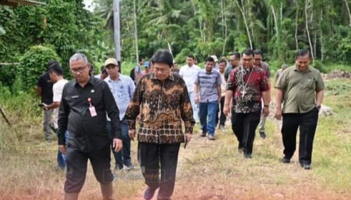 Pemkab Nias Bersama Dirjen Bimas Katolik Kemenag RI Tinjau Lahan Gedung Pendidikan
