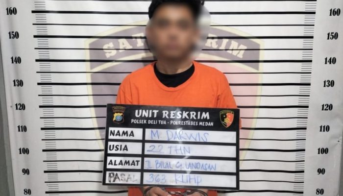 Mantap Kali Bosque..!!! Tempo 10 Jam Plh Kanit Reskrim Polsek Delitua Ipda.Pol. Syawal Sitepu,SH,MH Tangkap Pelaku Pencurian Sepeda Motor