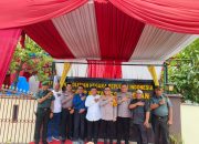 Polrestabes Medan Beserta Toko Masyarakat Membunyikan Sirine Menandakan Terbentuknya Polsek Medan Tembung