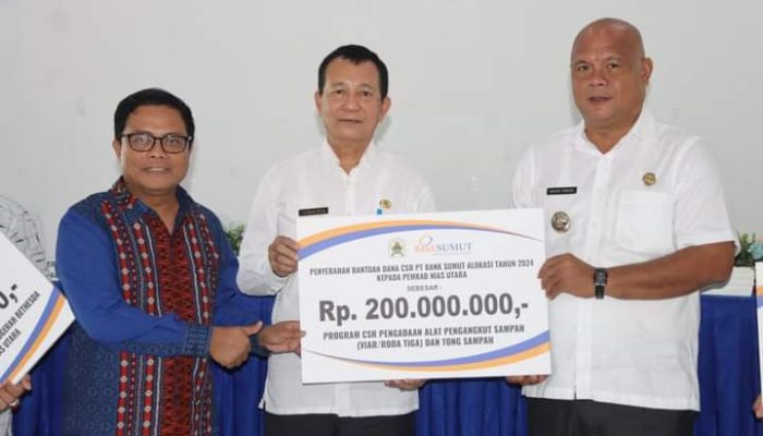 Pemkab Nias Utara Terima Kunjungan Direktur Utama PT. Bank Sumut