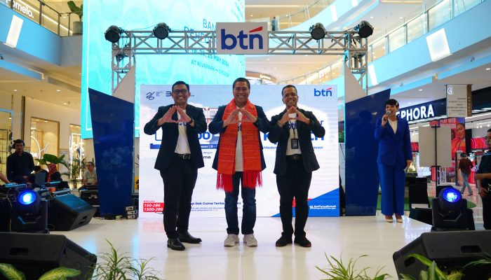 Tingkatkan Realisasi KPR Non Subsidi, BTN Resmikan Sales Center KPR BTN di Medan