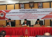 Wali Kota Hadiri Rapat Paripurna DPRD Gunungsitoli