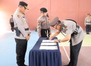 Kapolres T.Balai Pimpin Upacara Serah Terima Jabatan Waka Polres Tanjungbalai