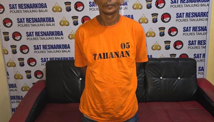 Bravo….Sat Resnarkoba Polres Tanjung Balai Tangkap Bandar Narkoba di Rumah Kosong