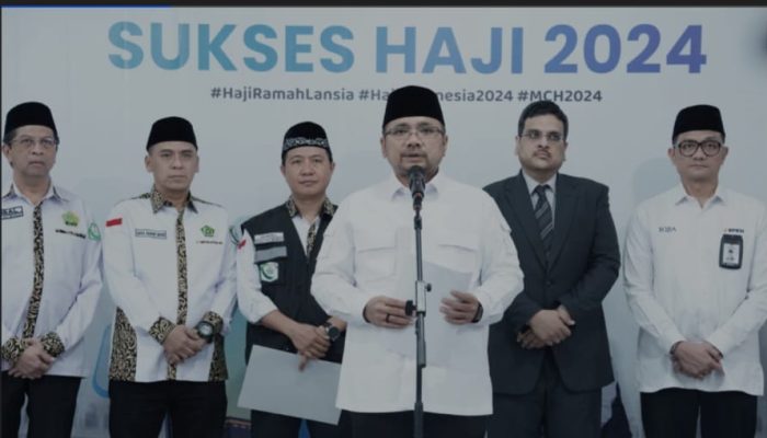 Mentri Agama RI : Pelayanan Operasional Haji 2024 Sukses dan Lancar