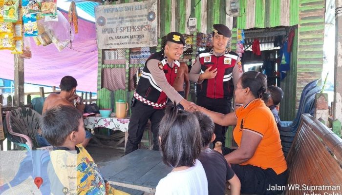 Pastikan Situasi Keamanan Kondusif Sat Samapta Polres T.Balai Gelar Patroli