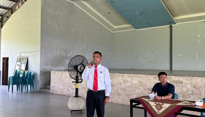 Polres T.Balai Berikan Sosialisasi Ke Pelajar Djh.Manullang : Ajak Jauhi Kenakalan & Kejahatan