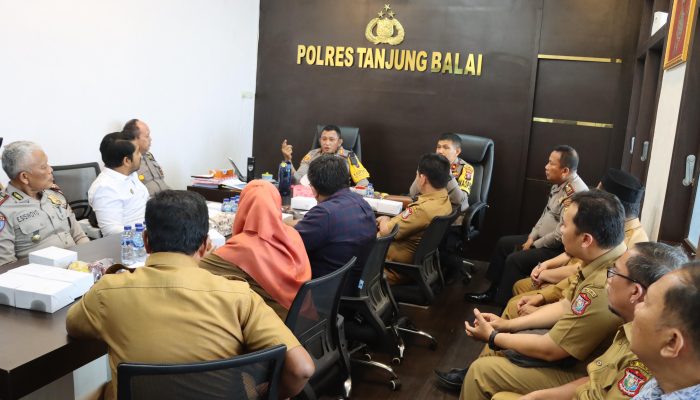 Polres Tanjung Balai Terima Kunjungan Tim Saber Pungli Kota Tanjung Balai