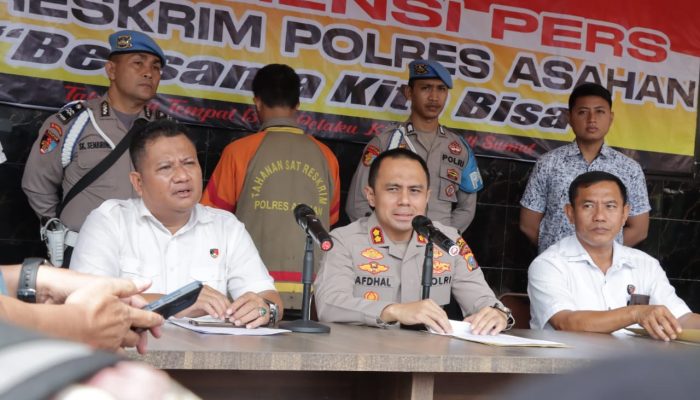 Polres Asahan Tahan Pelatih Renang Yang Tendang Alat Vital Guru Olahraga