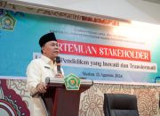 Kakanwil Kemenag Sumut: Layanan Pendidikan Harus Inovatif dan Transformatif, Dalam Pertemuan Stakeholder Pendidikan Sumut