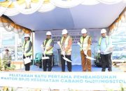 Peletakkan Batu Pertama Kantor BPJS Kesehatan Cabang ­Gunungsitoli