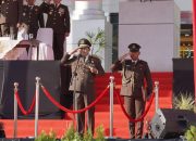 Kajati Sulsel Agus Salim Inspektur Upacara Peringatan Hari Lahir Kejaksaan RI Ke 79 Tahun