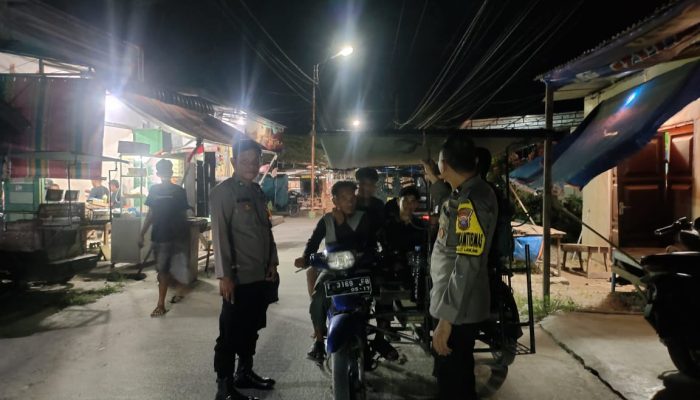 Cegah Balap Liar Polsub Sektor Datuk Bandar Timur Patroli Dialogis & Menyapa Warga