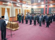 Kakanwil Kemenag Sumut H.Ahmad Qosbi,S.Ag.MM Lantik Pejabat Administrator, Laksanakan Tugas dengan Ikhlas Dan Cepat Bersosialisasi Di Lingkungan Kerja