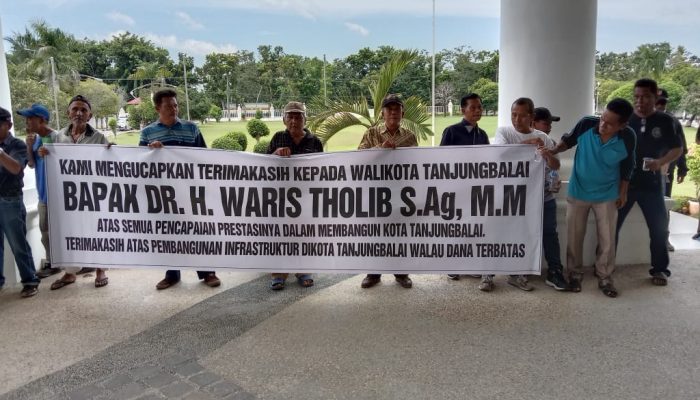 Ratusan Masyarakat Tanjungbalai Berikan Apresiasi  Kepada Walikota DR.H.Waris Tholib SAg MM Dalam Memimpin Kota Tanjungbalai