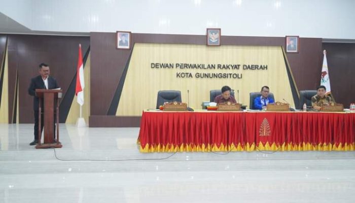 DPRD Gunungsitoli Gelar Rapat Paripurna