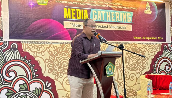 Kanwil Kementrian Agama Sumut Laksanakan Pers Gathering Dalam Menggapai Prestasi Madrasah