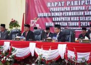 Anggota DPRD Kabupaten Nias Selatan Periode 2024-2029 Dilantik