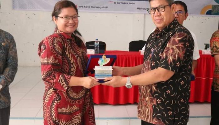 Sosialisasi Hasil Pembinaan Desa Cinta Statistik Kota Gunungsitoli