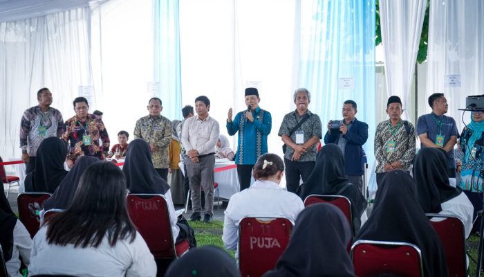 Kabag TU Kanwil Kemenag Sumut Drs H.Muhammad Yunus,Pantau SKD CPNS Kemenag RI 2024