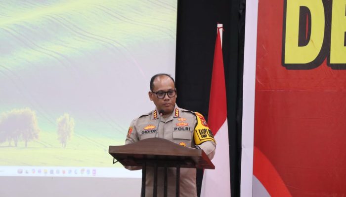 Kombes Pol Gidion Arif Setyawan Hadiri Deklarasi Pilkada Damai Kota Medan 2024