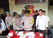 Dua Pelaku Begal Ditangkap Tim URC Polsek Medan Helvetia, Satu Dilumpuhkan dengan Timah Panas