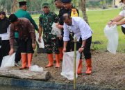 KALAPAS TANJUNGBALAI ASAHAN HADIR PADA GIAT PENYEBARAN BENIH IKAN DI MAKO BRIMOB KOMPI 3 BATALYON B TANJUNGBALAI ASAHAN