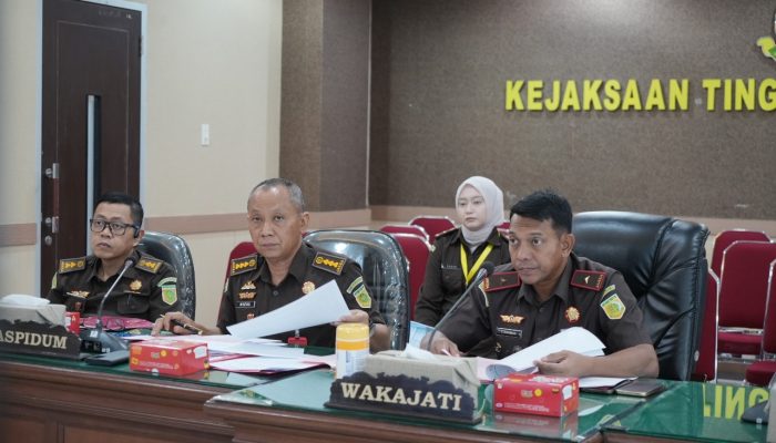 Wakajati Sulawesi Selatan Teuku Rahman Menyetujui 4 Perkara Diselesaikan  Lewat Keadilan Restoratif Justice