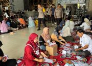 Wakapolres T.Balai Cek Gudang Logistik KPU & Kesiapan Personel Pengamanan