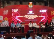 KPUD T.Balai Selenggarakan Debat Tiga Kandidat