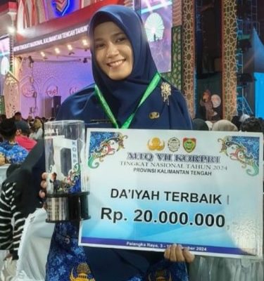 Adila Putri, Guru MAN Tebing Tinggi Raih Juara 1 MTQ Korpri Tingkat Nasional 2024