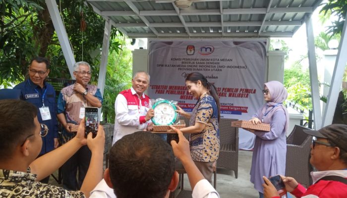 IMO Indonesia Sumut dan KPU Medan Sosialisasi Pemilu kepada Pemilih Pemula