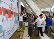Ribuan Masyarakat Tanjungbalai Hadiri Kampanye Simpatik Pasangan Warohmah Walau Hujan
