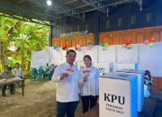 Wali Kota Gunungsitoli Bersama Forkopimda Tinjau Sejumlah TPS