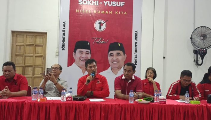 Pasangan Sokhiatulo Laia -Yusuf Nache Raih Suara sebanyak 65.436 Suara Atau 49, 39%