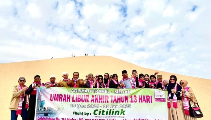 KBIUH Adliyah Membimbing Jammah Umroh Dengan Sepenuh Hati