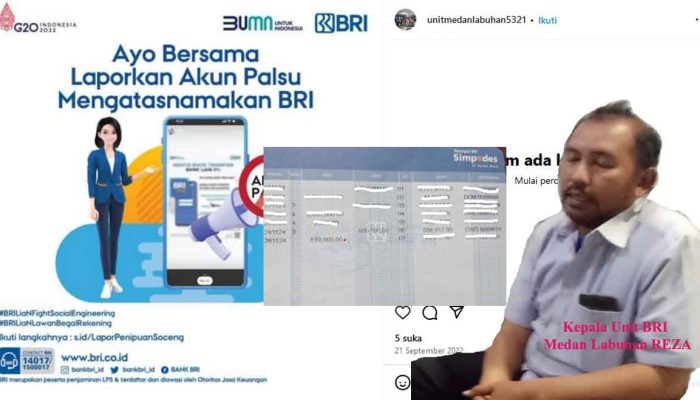 Saldo Rekening Syahrial Didebet Tanpa Izin, BRI Unit Medan Labuhan Terancam Dipolisikan