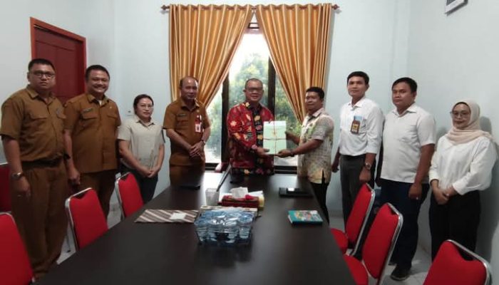 Wali Kota Gunungsitoli Terima Kunjungan Kepala Kantor Pertanahan Kabupaten Nias