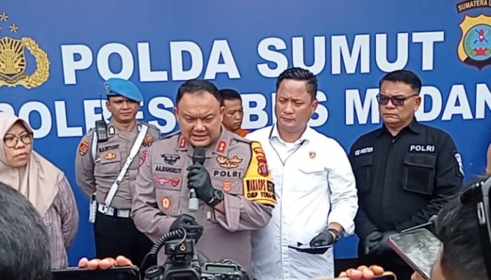 Polrestabes Medan Ungkap Kronologi Kasus Pria Bacok 3 Orang Anak di Percut Sei Tuan