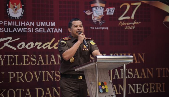 Hadapi Perselisihan Hasil Pilkada di MK, Kajati Sulsel Agus Salim Siapkan Jaksa Pengacara Negara Dampingi KPU