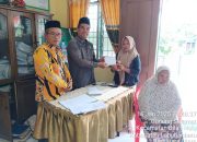 KUA Bilah Hulu Salurkan Bantuan Usaha Produktif dan Konsumtif