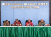 DPRD Nias Utara Gelar Rapat Paripurna