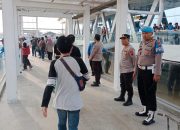Pemulangan 28 (WNI) dari Malaysia Polres T.Balai Laksanakan Pengamanan